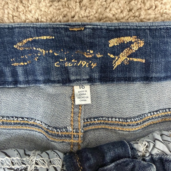 Seven7 denim blue jeans size 16 - Picture 9 of 9